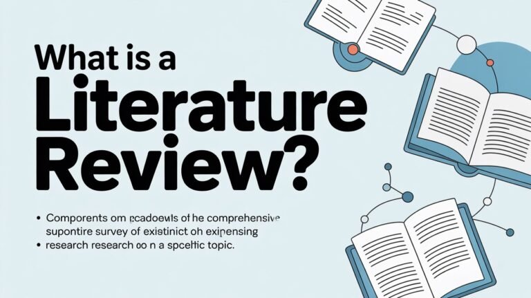 What is a Literature Review?
